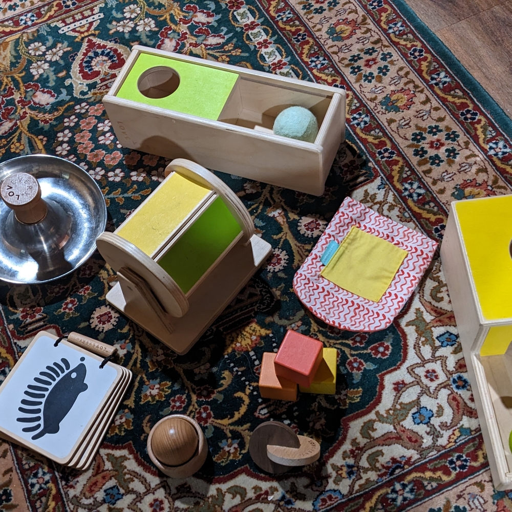 Massive Lovevery Infant Montessori Lot
